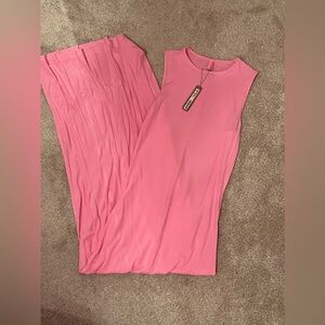 NWT NEW SKIMS COTTON CANDY SOFT LOUNGE DRESS